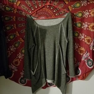 Sweatshirt blouse